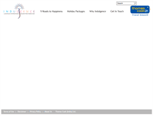 Tablet Screenshot of indulgence.thomascook.in